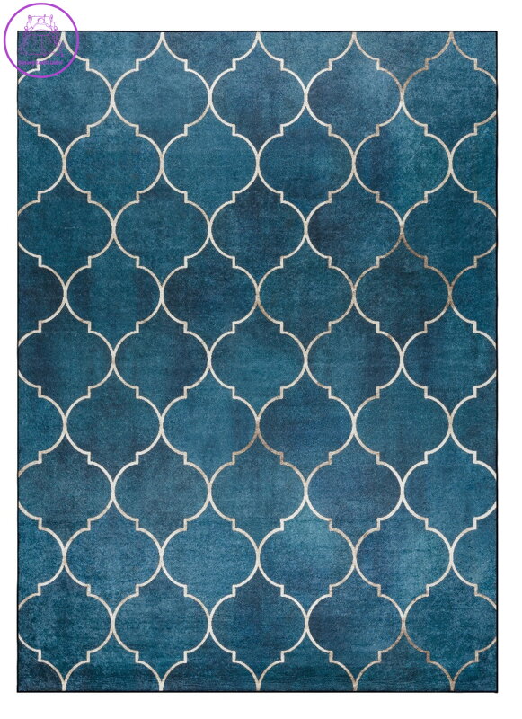Kusový koberec ANDRE Maroccan trellis 1181 blue