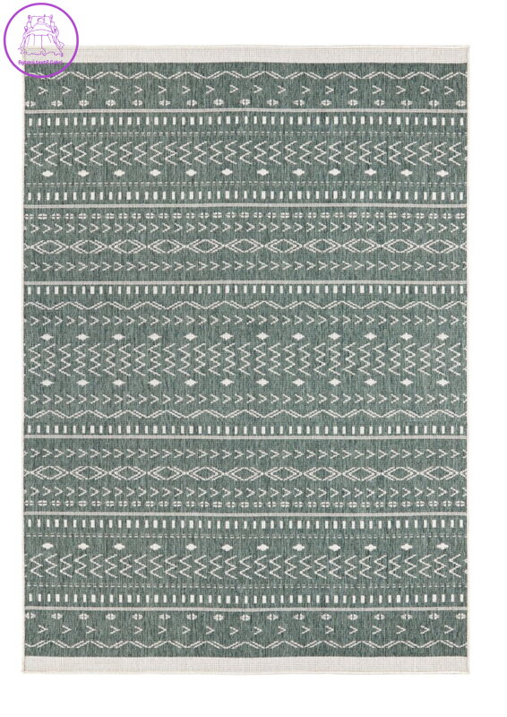Kusový koberec Twin Supreme 103440 Kuba green creme – na ven i na doma