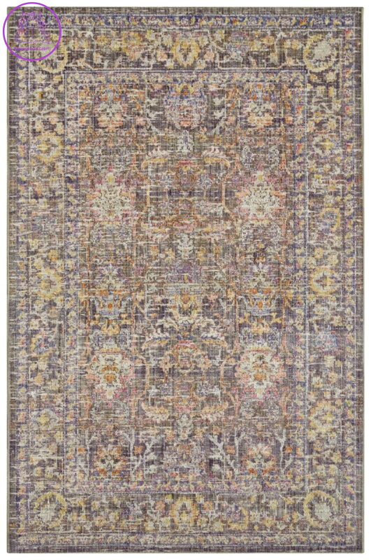 Kusový koberec Cairo 105589 Luxor Grey Multicolored – na ven i na doma