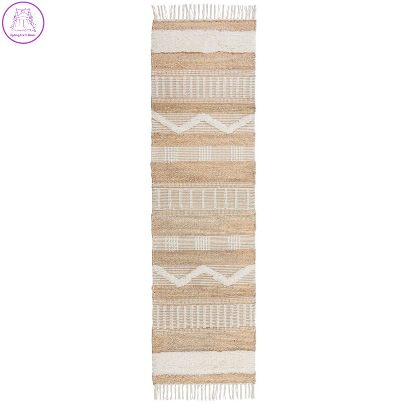Běhoun Jubilant Medina Jute Natural/Ivory