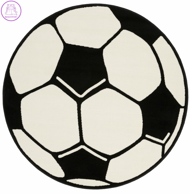 Dětský kusový koberec Prime Pile Fussball 100015