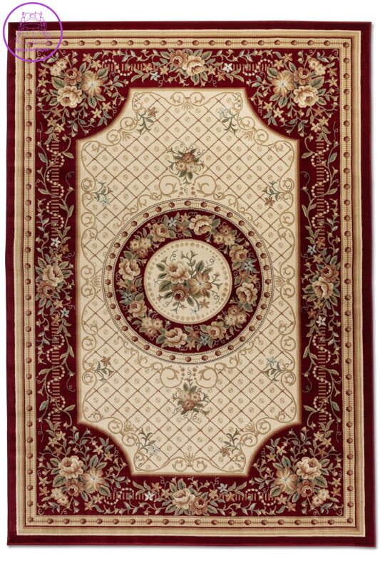 Kusový koberec Herat 105994 Red Cream