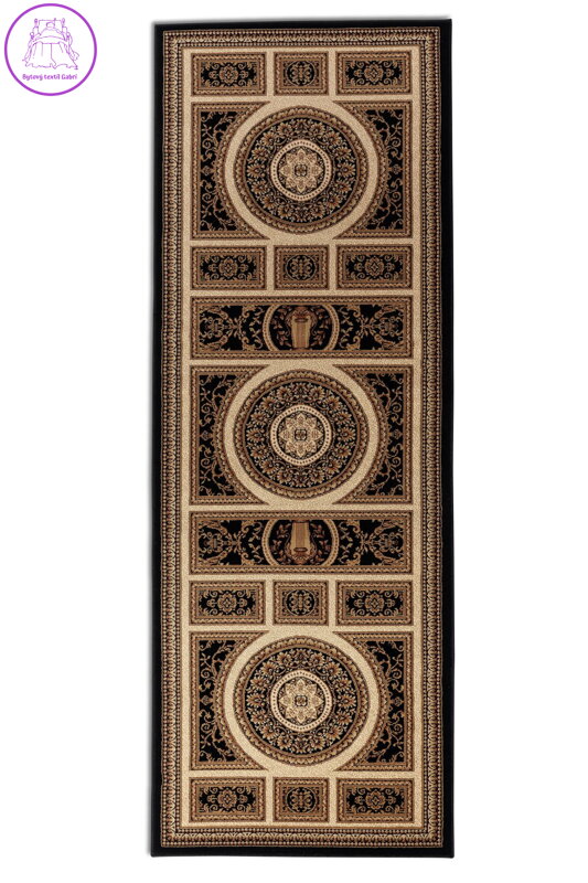 Běhoun Herat 105989 Black Cream
