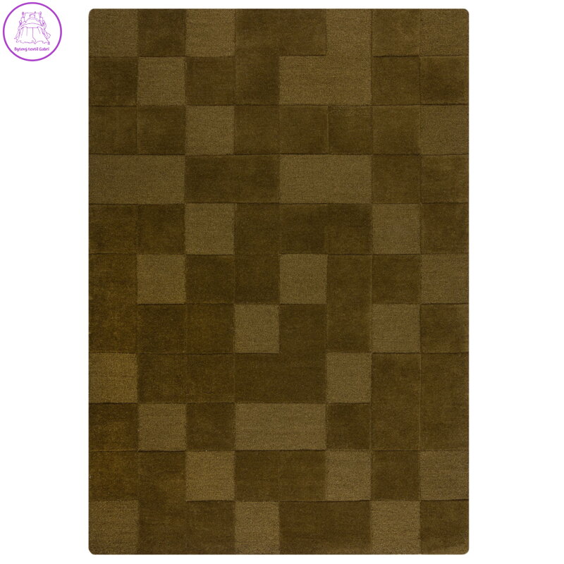 Kusový koberec Moderno Checkerboard Green