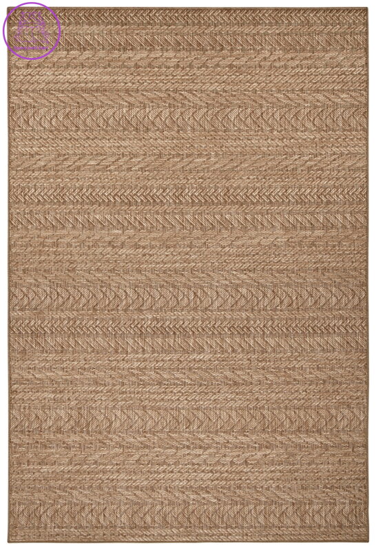Kusový koberec Forest 103995 Beige/Brown – na ven i na doma