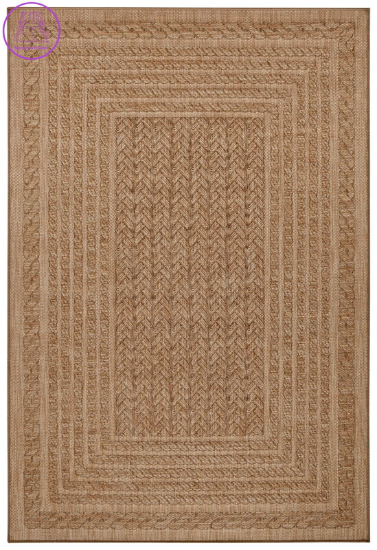Kusový koberec Forest 103992 Beige/Brown – na ven i na doma