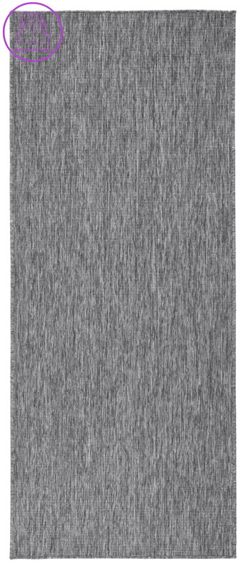 Běhoun Twin-Wendeteppiche 103097 grey cream – na ven i na doma