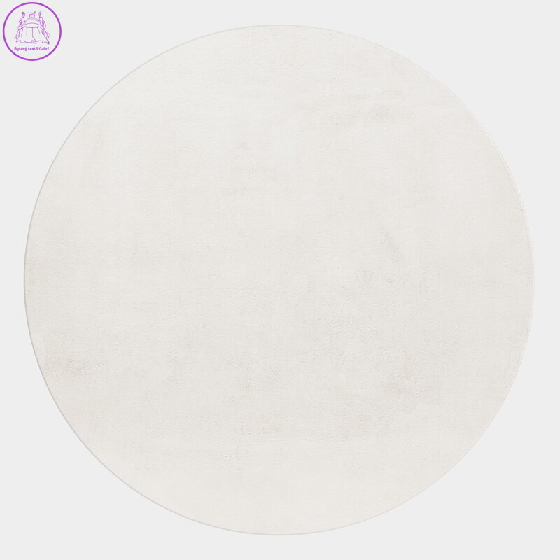 Kusový koberec Pouffy 5100 Cream kruh