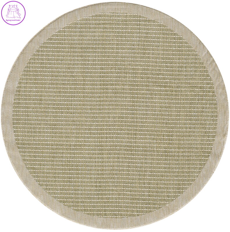 Kusový koberec Giza 1410 Green kruh
