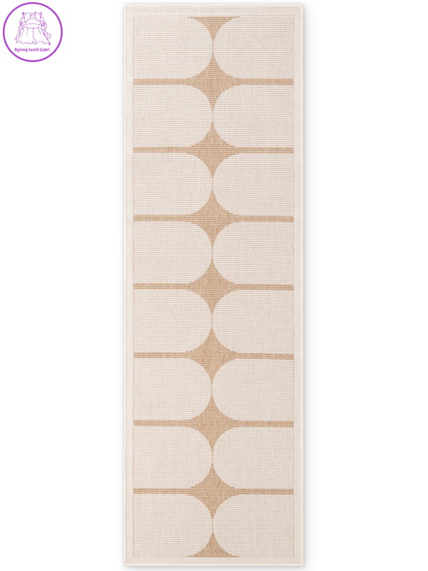 Běhoun Duet Bowen Beige/White - na ven i na doma