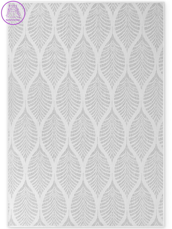 Kusový koberec Duet Liora White/Gray - na ven i na doma