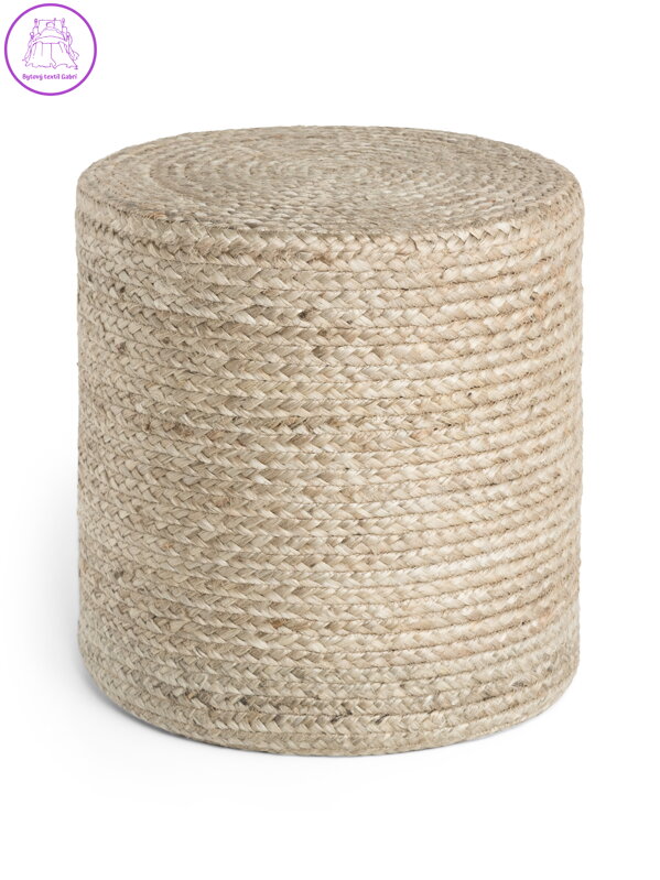 Sedací vak JUTTA POUF 106235 Beige/Grey