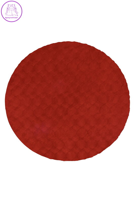 Kusový koberec Diamond Cut 800 Red kruh
