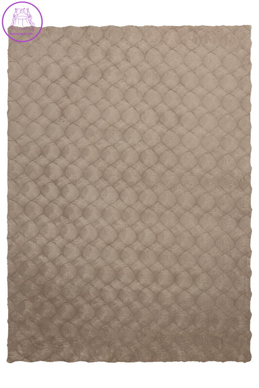 Kusový koberec Diamond Cut 800 Taupe