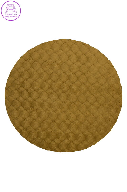 Kusový koberec Diamond Cut 800 Honey kruh