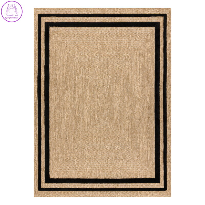 Kusový koberec Spark 0687 beige/black