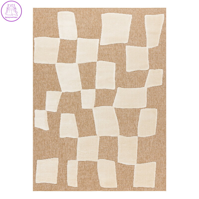 Kusový koberec Spark 0710A beige/cream