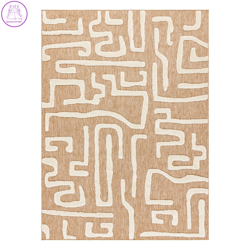 Kusový koberec Spark 0711A beige/cream