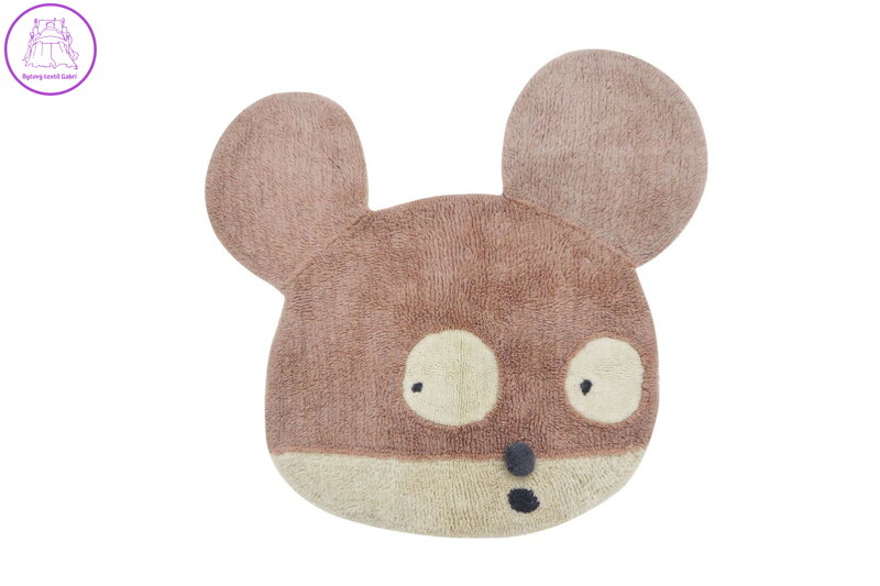 Dětský kusový koberec Miss Mighty Mouse