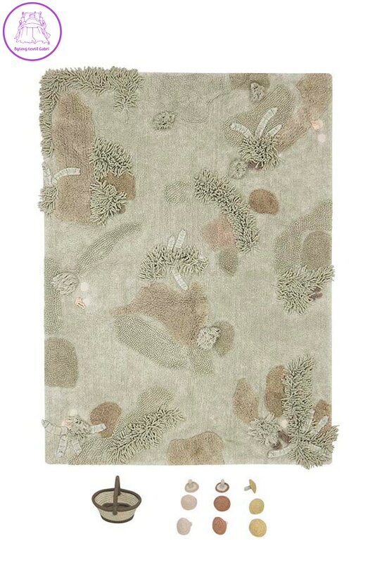 Dětský kusový koberec Play Mushroom Forest