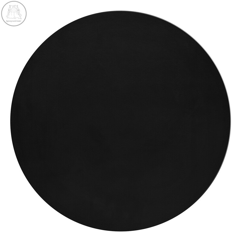 Kusový koberec Pouffy 5100 Black kruh