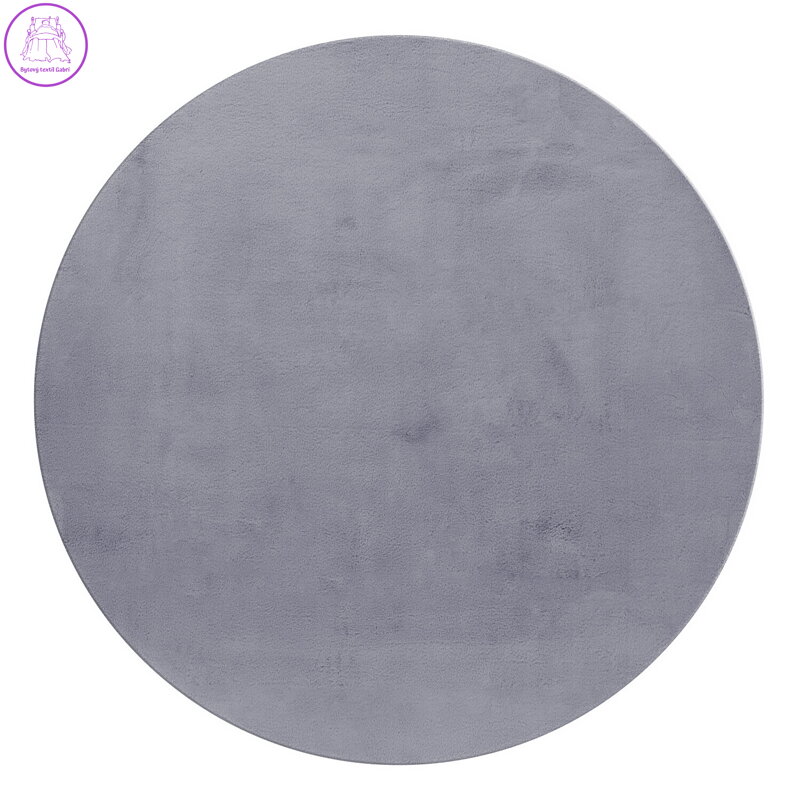 Kusový koberec Pouffy 5100 Grey kruh