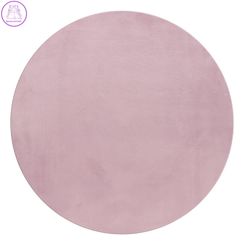 Kusový koberec Pouffy 5100 Rose kruh
