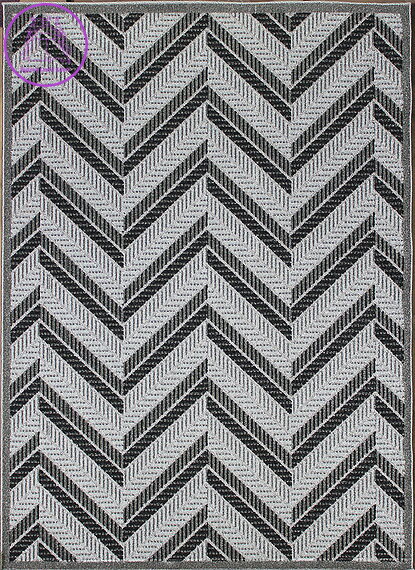 Kusový koberec Lagos 1088 Silver (Grey)