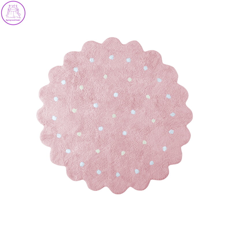 Přírodní koberec, ručně tkaný Little Biscuit Pink