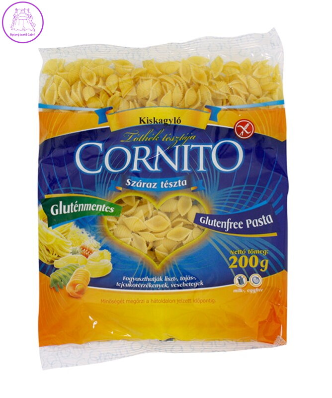 Těstoviny mušle bezlepkové 200g Cornito 3109