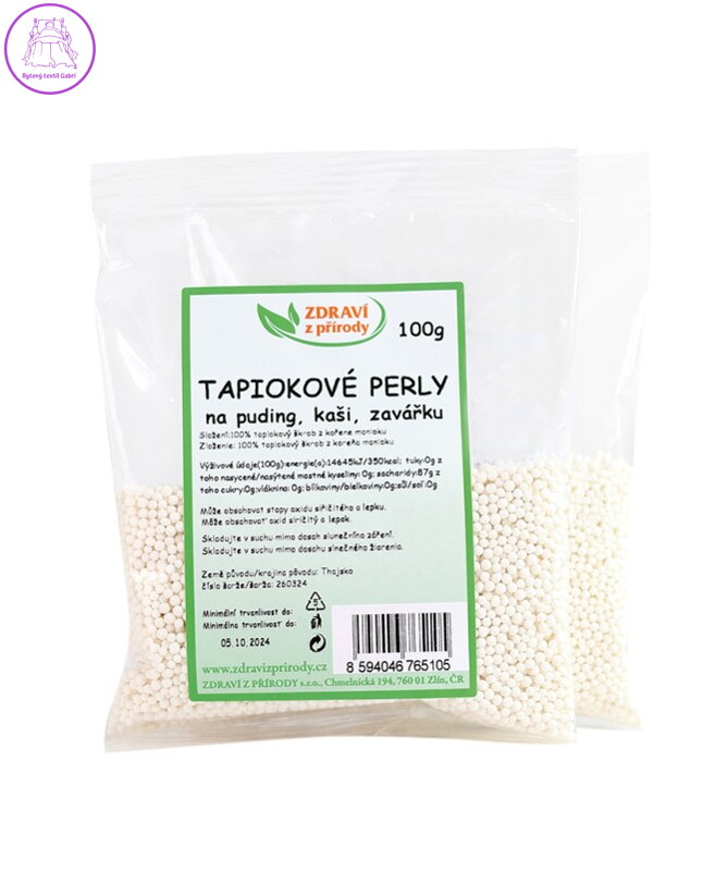 Tapioca perly 100g ZP 2685