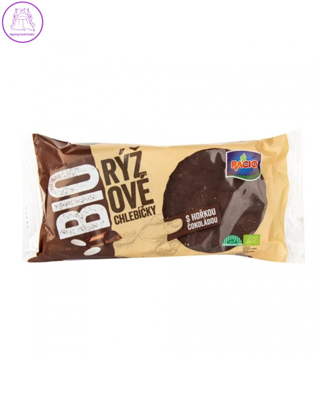 Racio BIO rýžové s hořkou čokoládou 100g Racio 2658