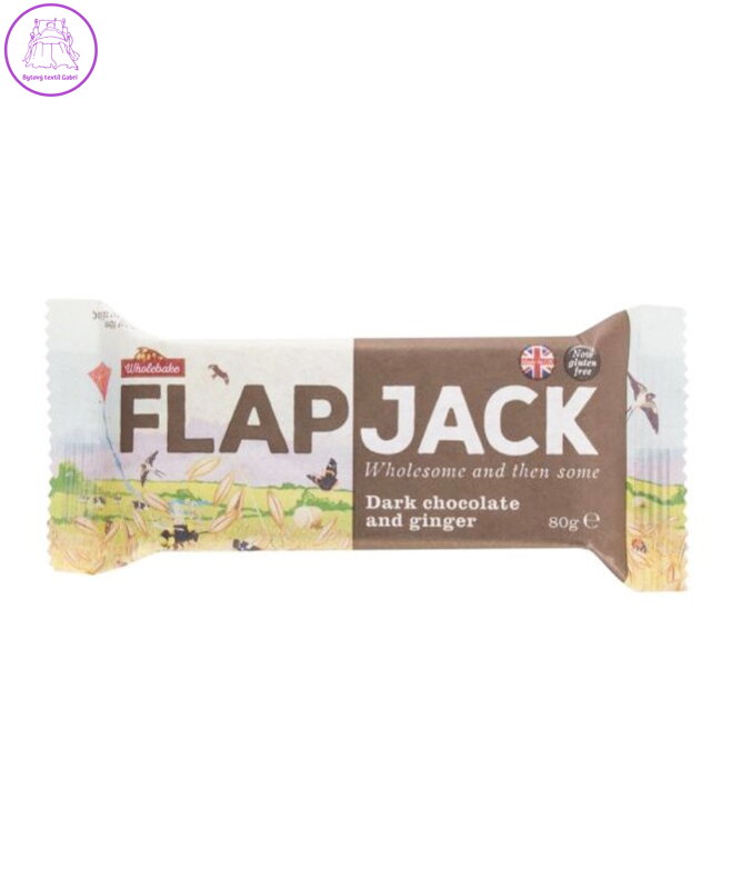 Flapjack oves. čoko,zázvor 80g BRYNMOR 2719