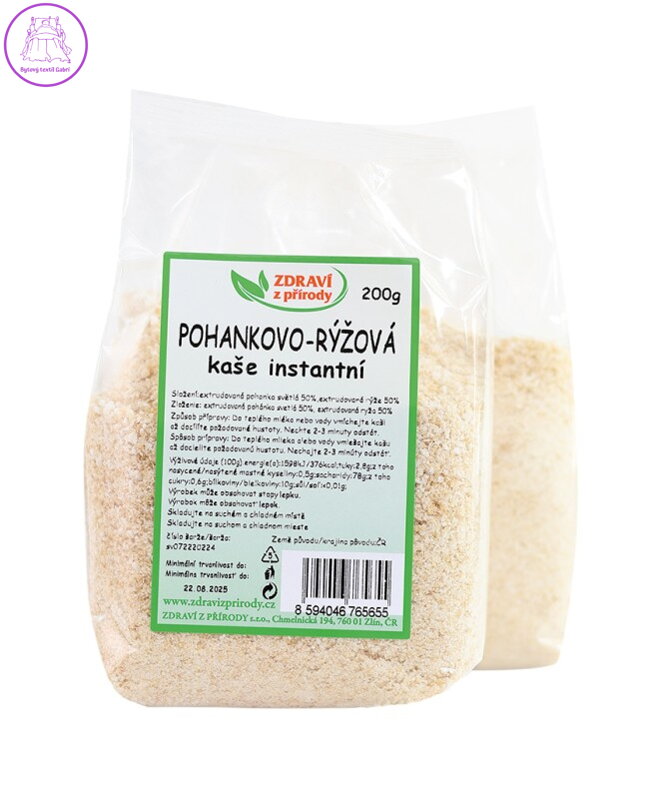 Kaše pohankovo-rýžová inst. 200g ZP 2861