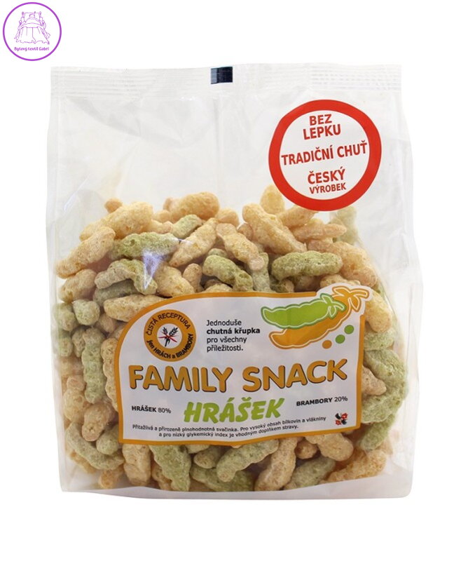 Family snack HRÁŠEK sáček 100g 341