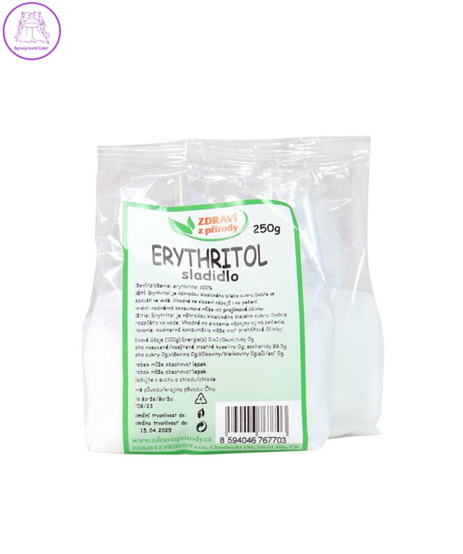 Erythritol 250g ZP 952 Erythritol 250g ZP 952
