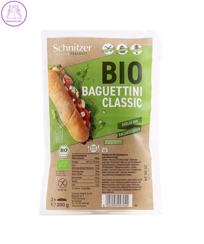 Baguettini Bianco BIO BZL 200g  Schnitzer 3357