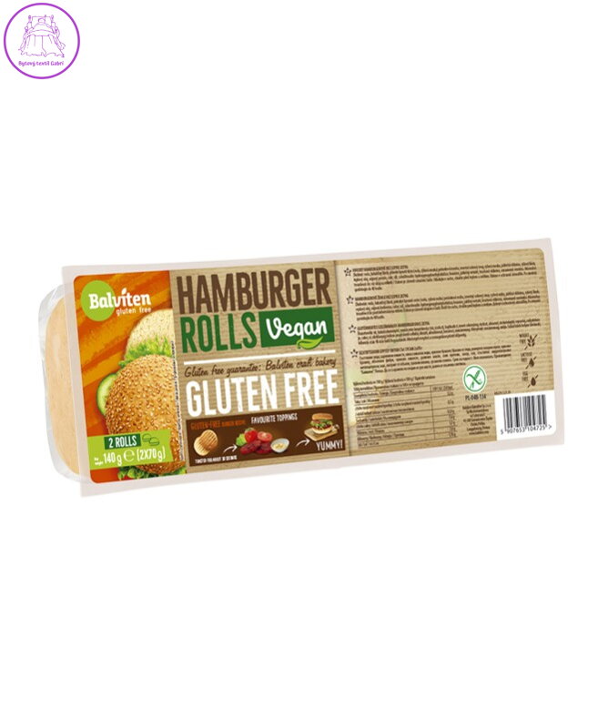 Hamburgrové bůlky BZL 2x70g Balviten 3373