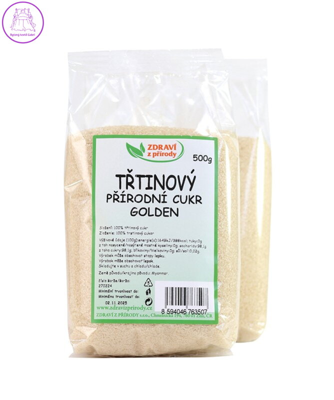 Cukr třtinový Golden 500g ZP 2974