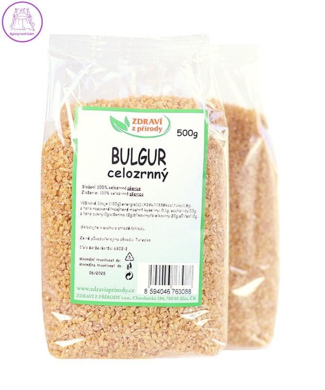 Bulgur celozrnný 500g ZP 2913