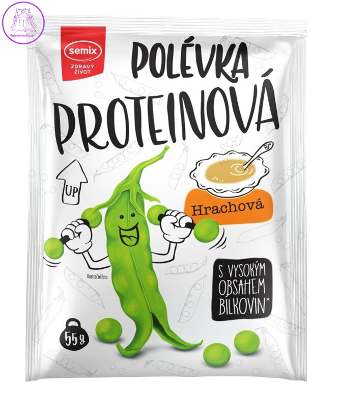 Polévka proteinová hrachová 55g Semix 1081