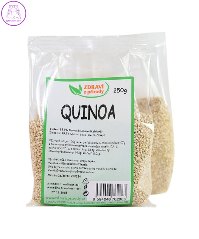Quinoa bílá 250g ZP 150