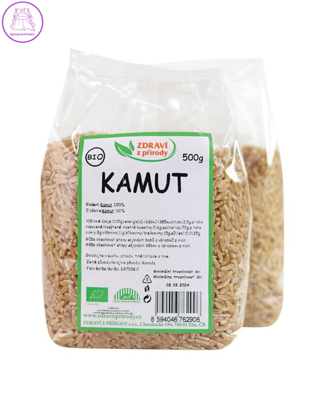 Kamut zrno BIO 500g ZP 162