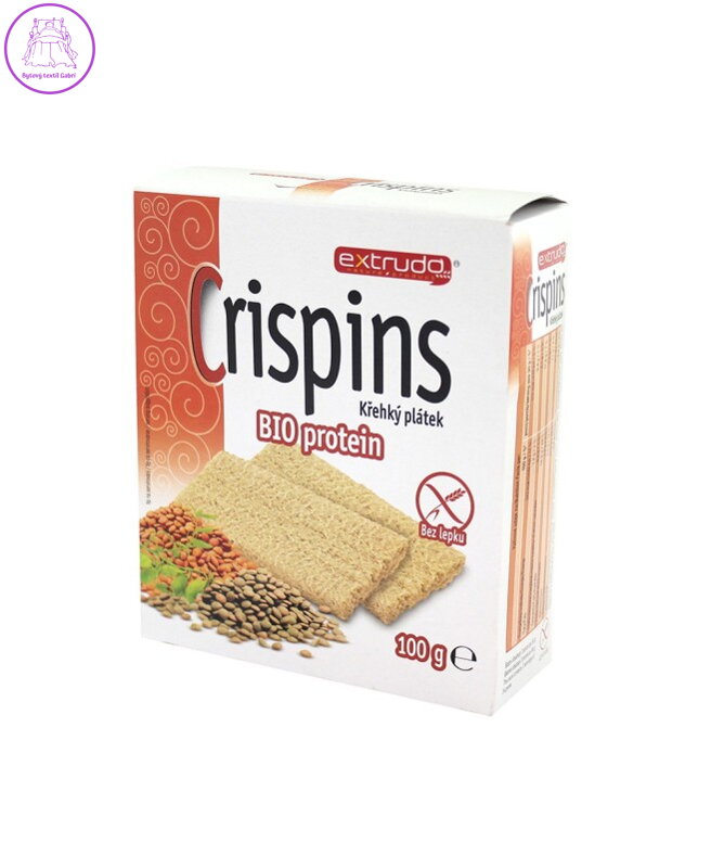 Crispins plátek proteinový 100g Extrudo 1091