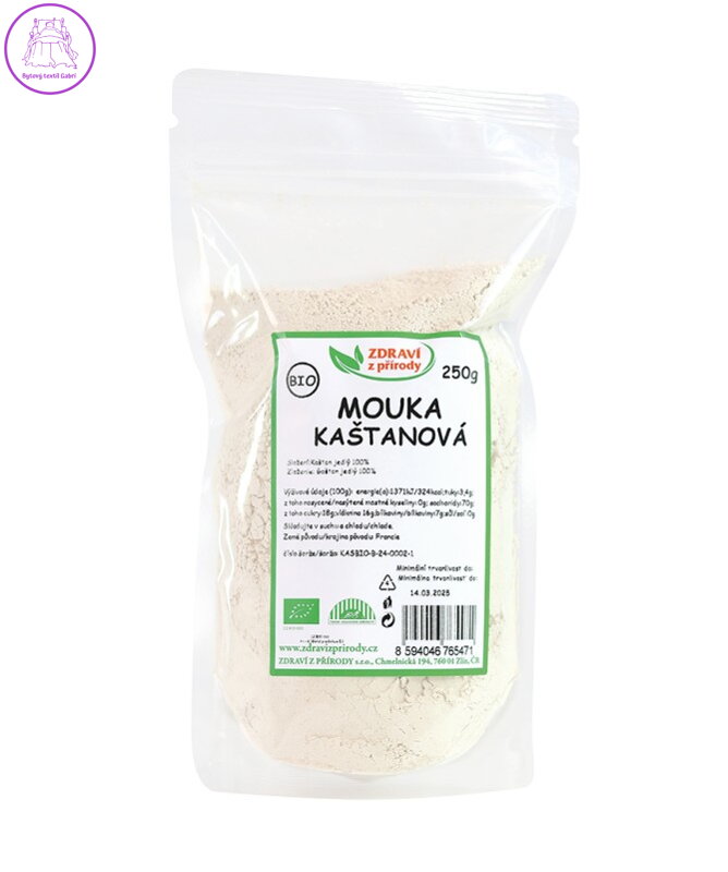 Mouka kaštanová BIO 250g ZP 1001