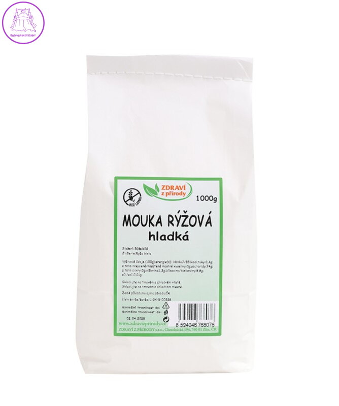 Mouka rýžová hladká 1kg ZP 541