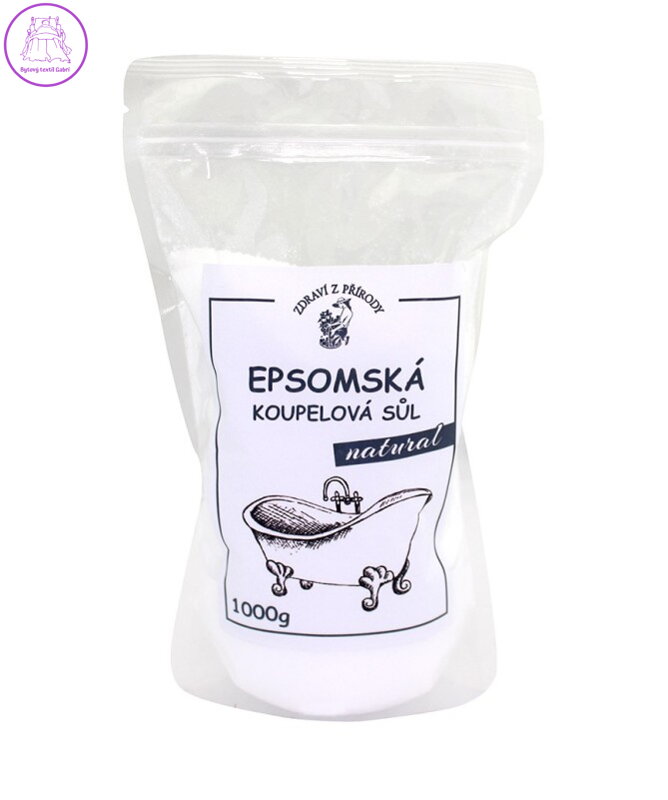 Epsomská sůl natural 1kg ZP 1274