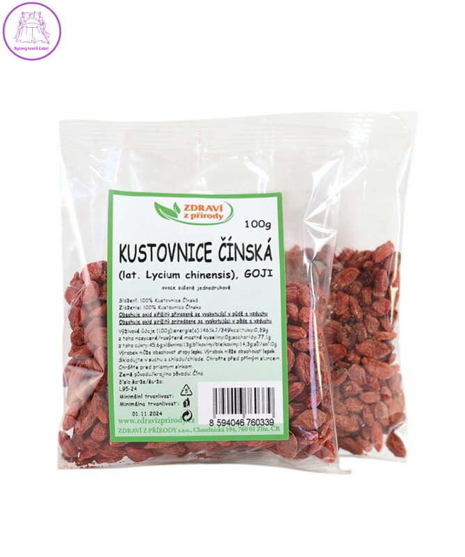 Goji kustovnice čínská 100g ZP 2952