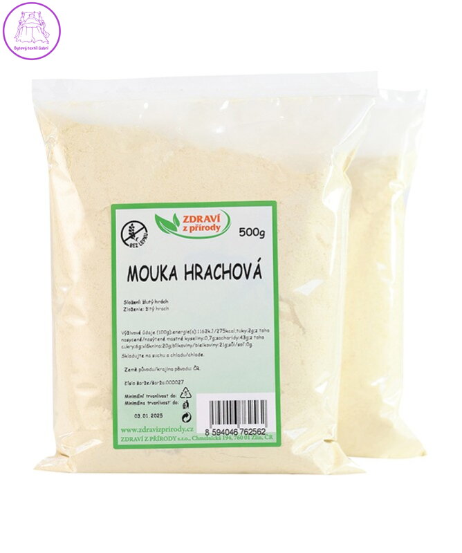 Mouka hrachová žlutá 500g ZP 2968