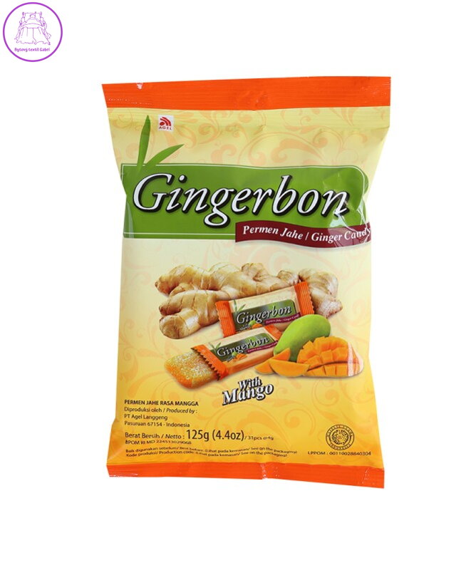Bonbony zázvorové s mangem 125g 271